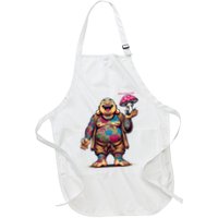 Tattooed Laughing Monk With A Mushroom Apron