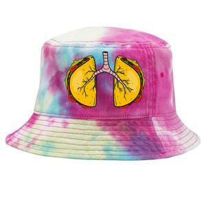 Taco Lungs Mexican Nurse Cinco De Mayo Nursing Fiesta Tie-Dyed Bucket Hat