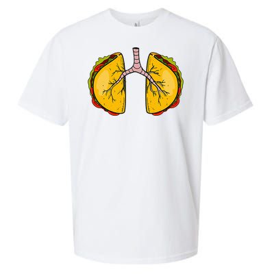 Taco Lungs Mexican Nurse Cinco De Mayo Nursing Fiesta Sueded Cloud Jersey T-Shirt