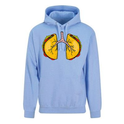 Taco Lungs Mexican Nurse Cinco De Mayo Nursing Fiesta Unisex Surf Hoodie