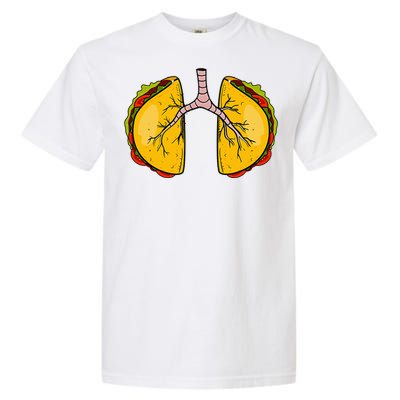 Taco Lungs Mexican Nurse Cinco De Mayo Nursing Fiesta Garment-Dyed Heavyweight T-Shirt