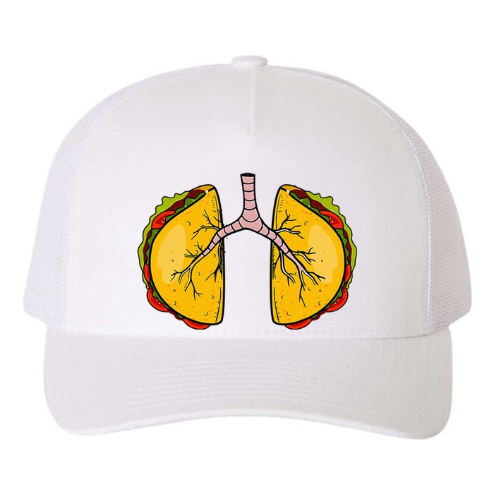 Taco Lungs Mexican Nurse Cinco De Mayo Nursing Fiesta Yupoong Adult 5-Panel Trucker Hat