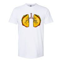 Taco Lungs Mexican Nurse Cinco De Mayo Nursing Fiesta Softstyle CVC T-Shirt