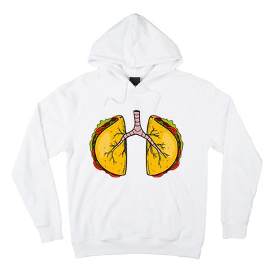 Taco Lungs Mexican Nurse Cinco De Mayo Nursing Fiesta Hoodie