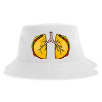 Taco Lungs Mexican Nurse Cinco De Mayo Nursing Fiesta Sustainable Bucket Hat