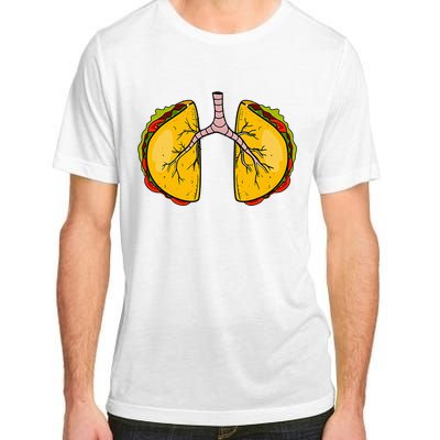 Taco Lungs Mexican Nurse Cinco De Mayo Nursing Fiesta Adult ChromaSoft Performance T-Shirt