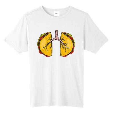 Taco Lungs Mexican Nurse Cinco De Mayo Nursing Fiesta Tall Fusion ChromaSoft Performance T-Shirt