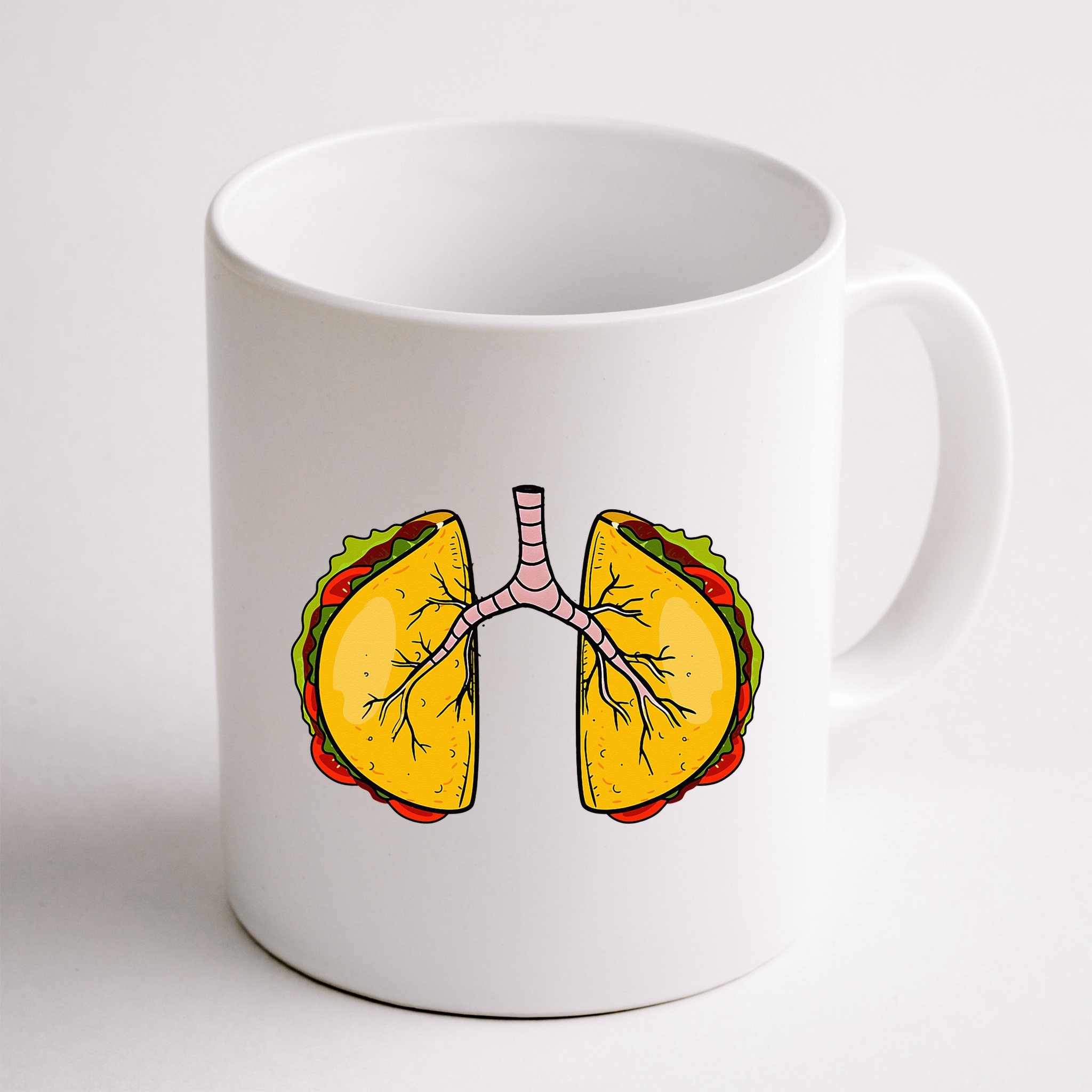 Taco Lungs Mexican Nurse Cinco De Mayo Nursing Fiesta Mug