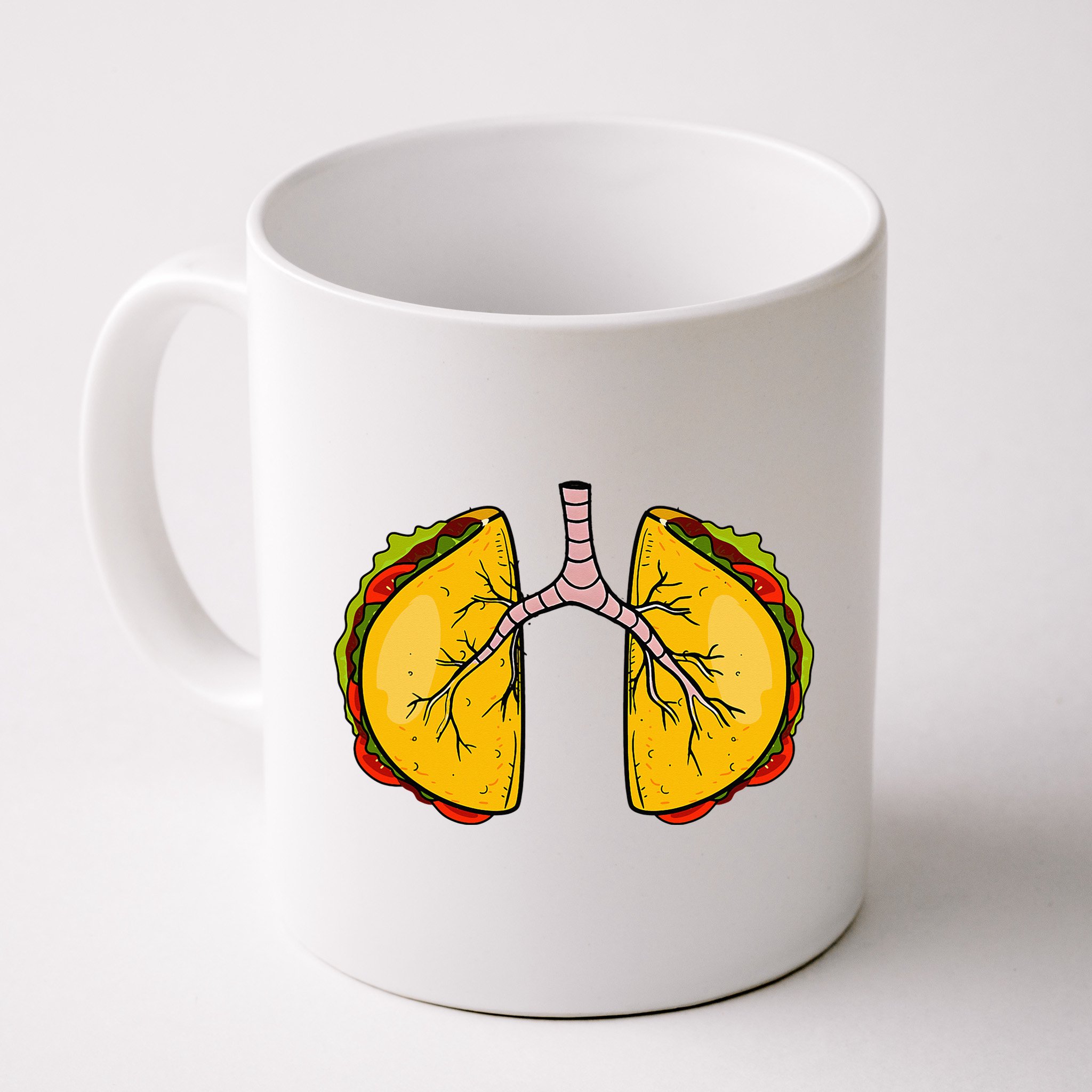 Taco Lungs Mexican Nurse Cinco De Mayo Nursing Fiesta Mug