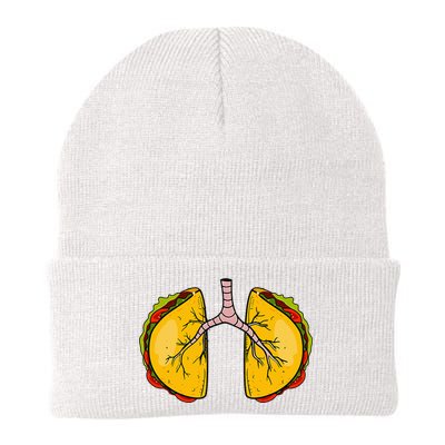 Taco Lungs Mexican Nurse Cinco De Mayo Nursing Fiesta Knit Cap Winter Beanie