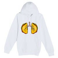 Taco Lungs Mexican Nurse Cinco De Mayo Nursing Fiesta Premium Pullover Hoodie