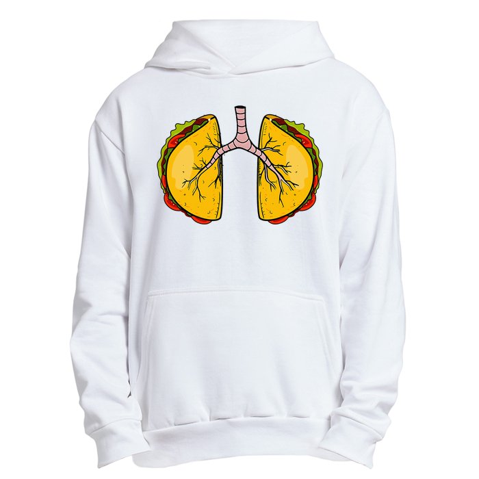 Taco Lungs Mexican Nurse Cinco De Mayo Nursing Fiesta Urban Pullover Hoodie