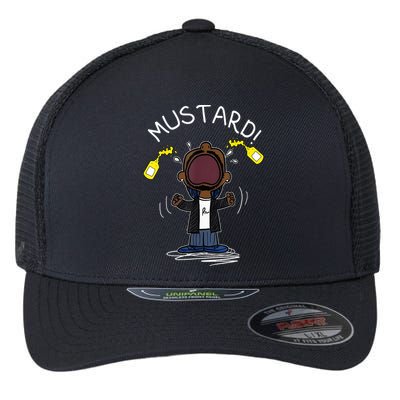Trendy Lamar Mustard Funny Flexfit Unipanel Trucker Cap