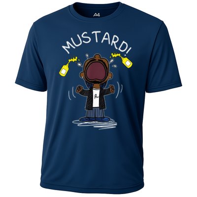 Trendy Lamar Mustard Funny Cooling Performance Crew T-Shirt
