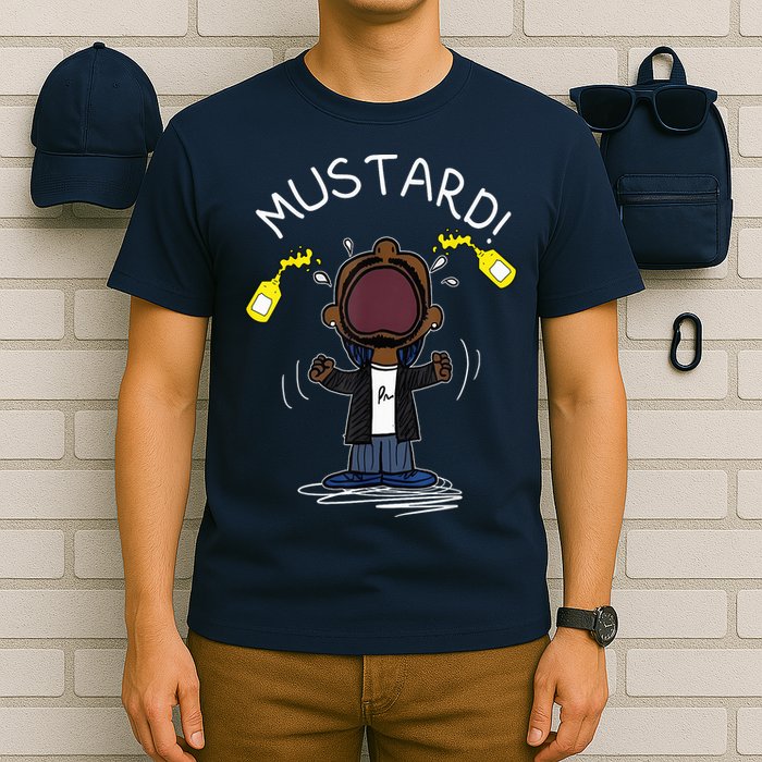 Trendy Lamar Mustard Funny T-Shirt