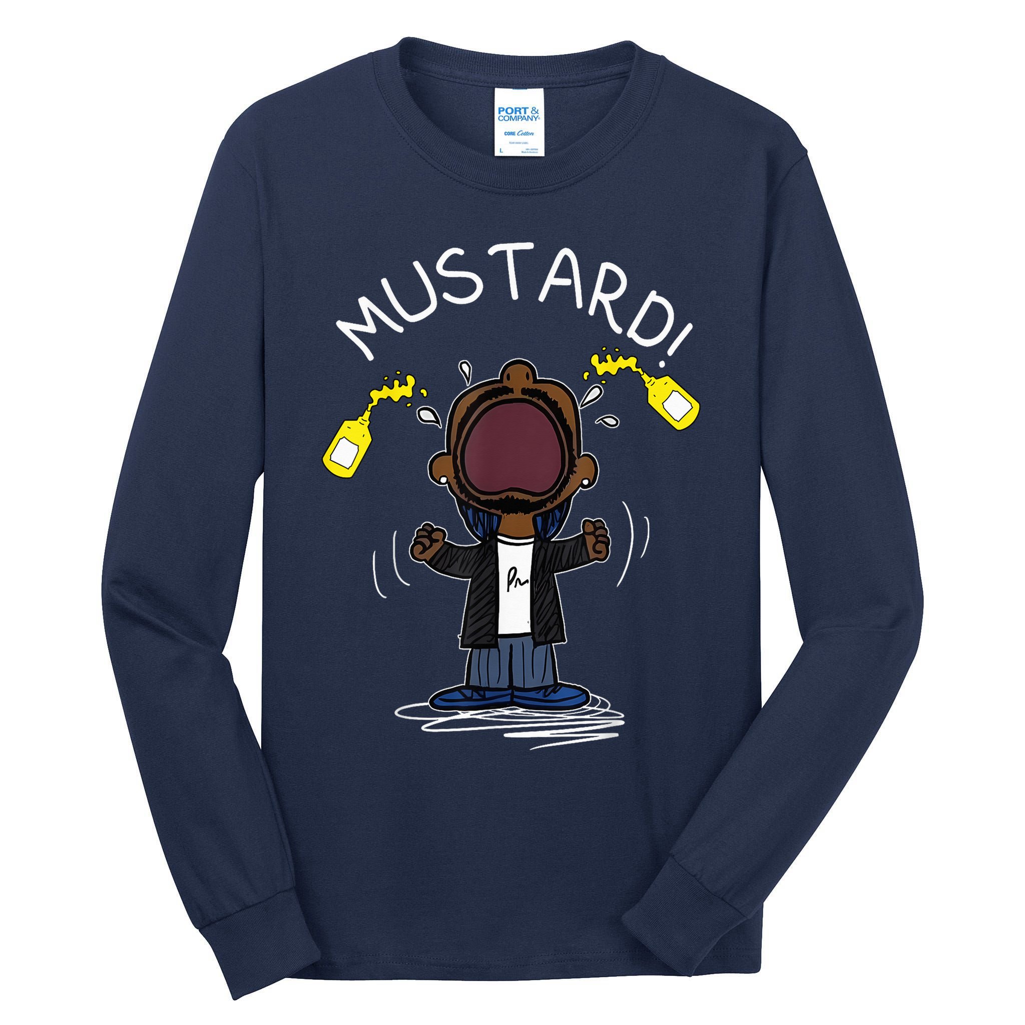 Trendy Lamar Mustard Funny Tall Long Sleeve T-Shirt