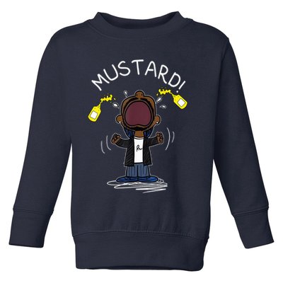 Trendy Lamar Mustard Funny Toddler Sweatshirt