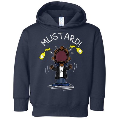 Trendy Lamar Mustard Funny Toddler Hoodie
