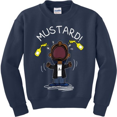 Trendy Lamar Mustard Funny Kids Sweatshirt
