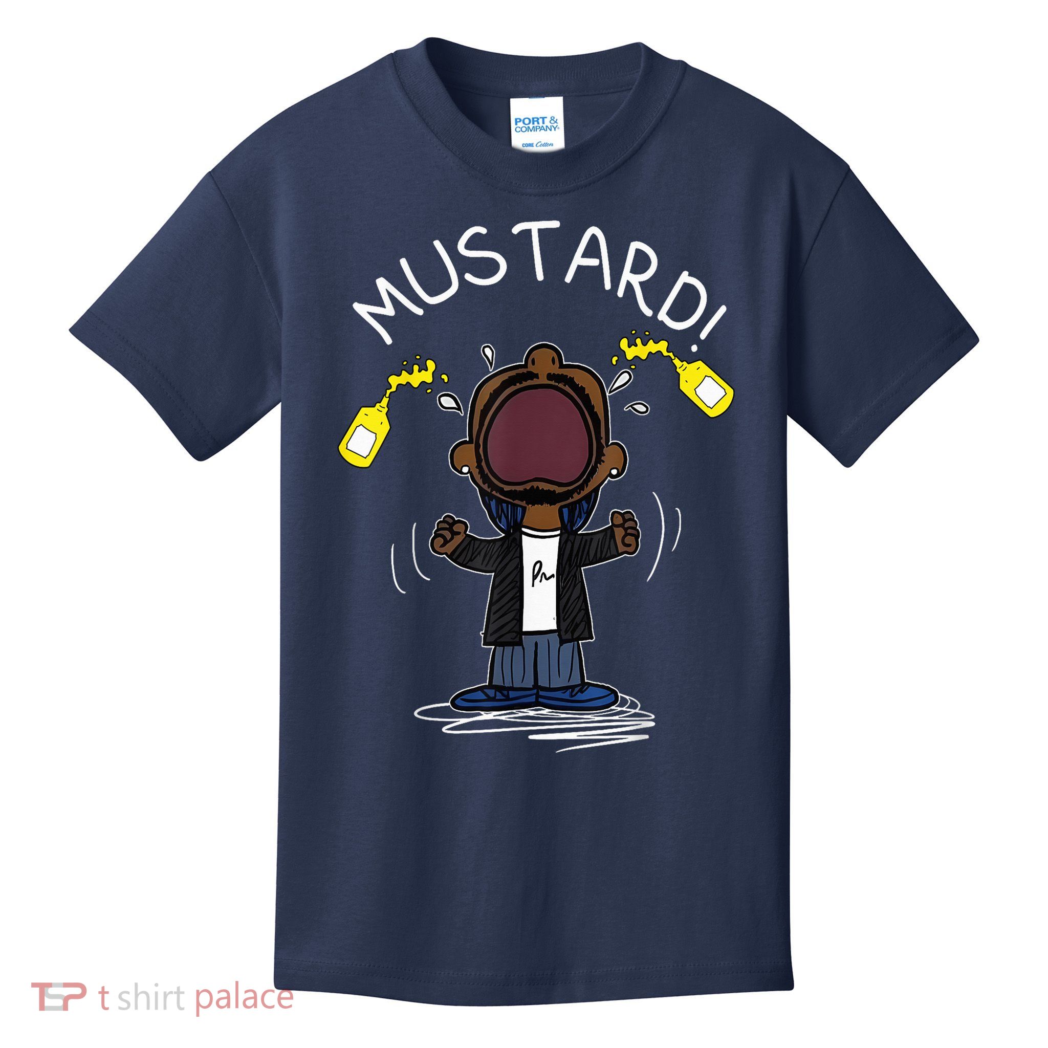 Trendy Lamar Mustard Funny Kids T-Shirt