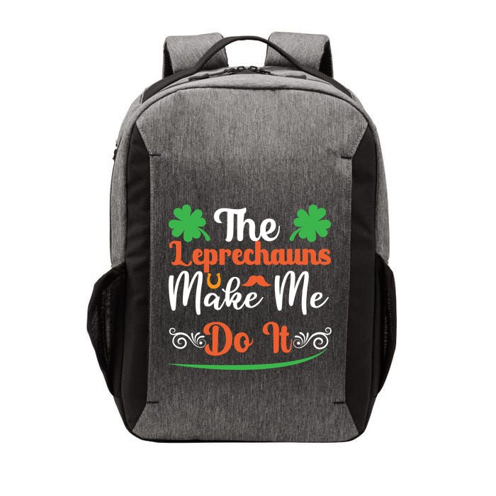 The Leprechauns Make Me Do It Vector Backpack