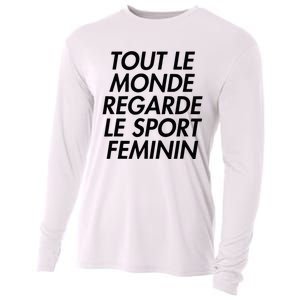 Tout Le Monde Regarde Le Sport Feminin Cooling Performance Long Sleeve Crew