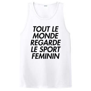 Tout Le Monde Regarde Le Sport Feminin PosiCharge Competitor Tank