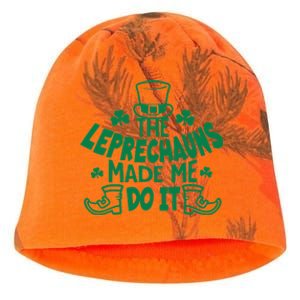 The Leprechauns Made Me Do It Kati - Camo Knit Beanie