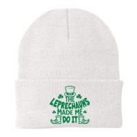 The Leprechauns Made Me Do It Knit Cap Winter Beanie