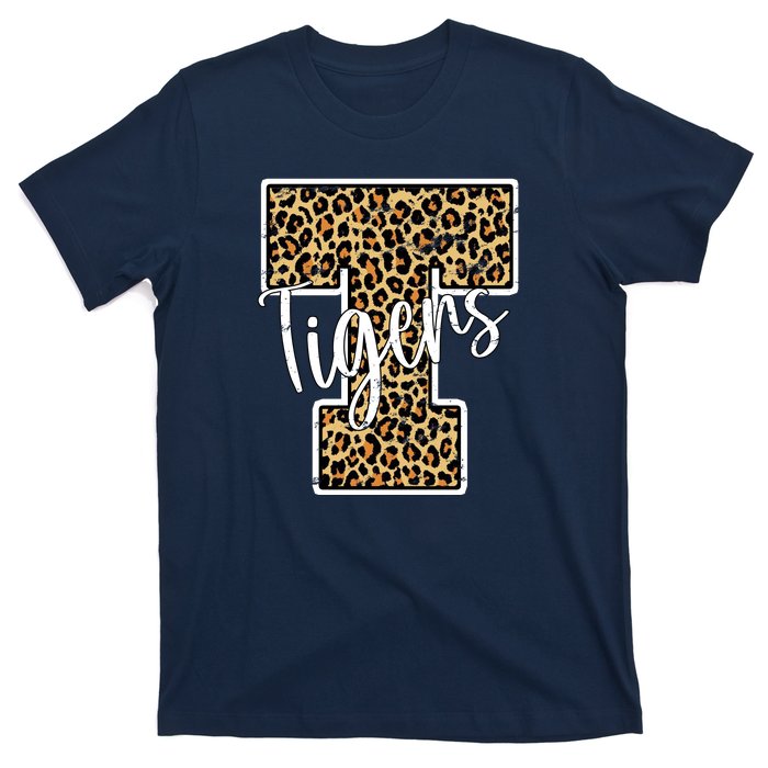 Tigers Leopard Mascot T-Shirt