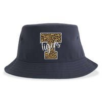 Tigers Leopard Mascot Sustainable Bucket Hat