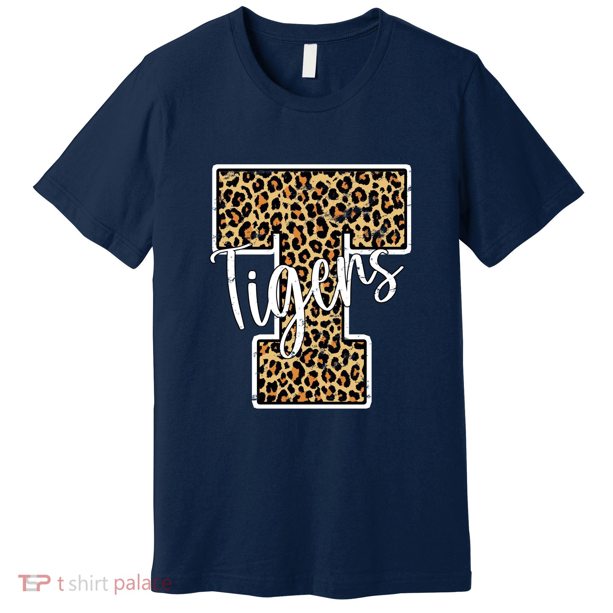 Tigers Leopard Mascot Premium T-Shirt