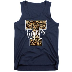 Tigers Leopard Mascot Tank Top