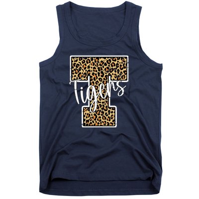 Tigers Leopard Mascot Tank Top