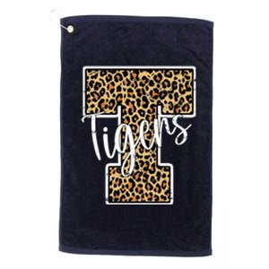 Tigers Leopard Mascot Platinum Collection Golf Towel