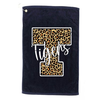 Tigers Leopard Mascot Golf Towel