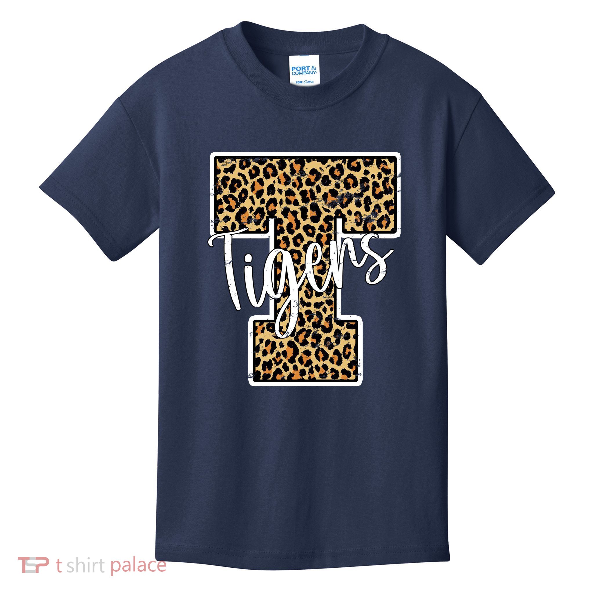 Tigers Leopard Mascot Kids T-Shirt
