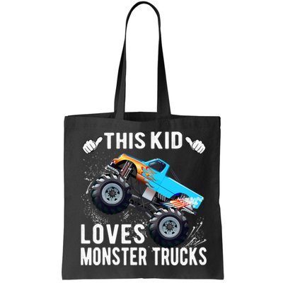 This Loves Monster Trucks Boys And Girls Gift Bag