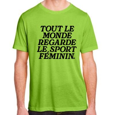 Tout Le Monde Regarde Le Sport Feminin Women’S Sports Adult ChromaSoft Performance T-Shirt