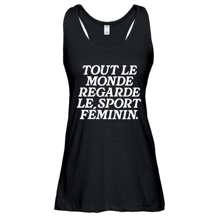 Tout Le Monde Regarde Le Sport Feminin Women’S Sports Ladies Essential Flowy Tank