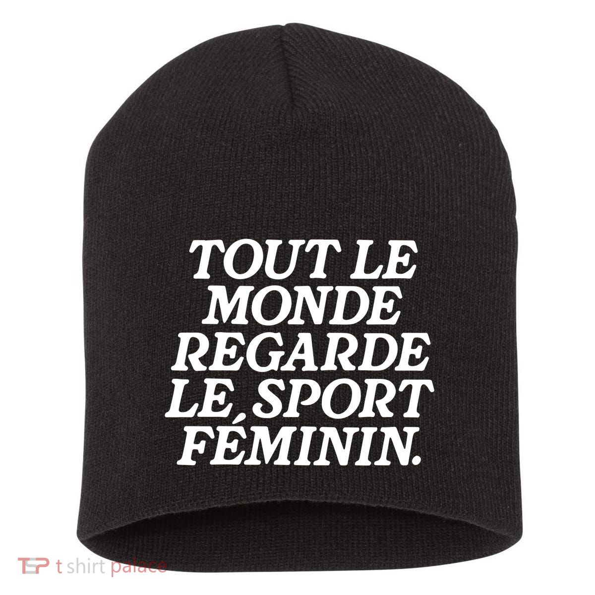 Tout Le Monde Regarde Le Sport Feminin Women’S Sports Short Acrylic Beanie