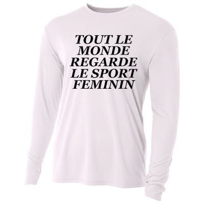 Tout Le Monde Regarde Le Sport Feminin Cooling Performance Long Sleeve Crew