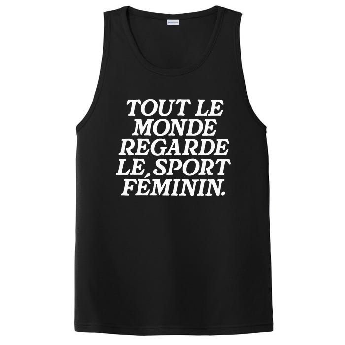 Tout Le Monde Regarde Le Sport Feminin Women’S Sports PosiCharge Competitor Tank