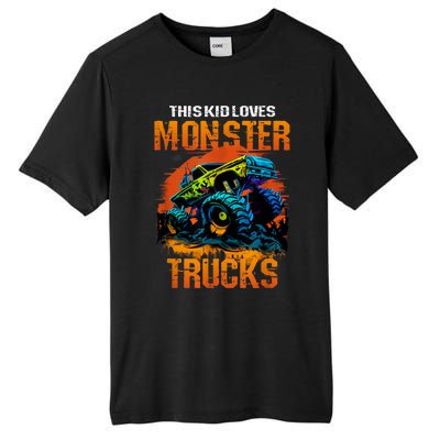 This Loves Monster Trucks Monster Truck Tall Fusion ChromaSoft Performance T-Shirt