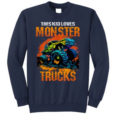 This Loves Monster Trucks Monster Truck Sweatshirt