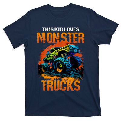 This Loves Monster Trucks Monster Truck T-Shirt