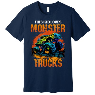 This Loves Monster Trucks Monster Truck Premium T-Shirt