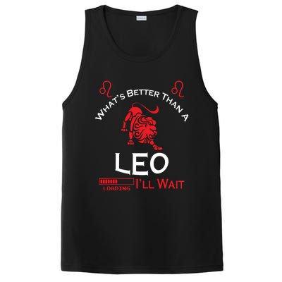 Team Leo Man Or Leo Woman Retro Style Horoscope Birthday PosiCharge Competitor Tank