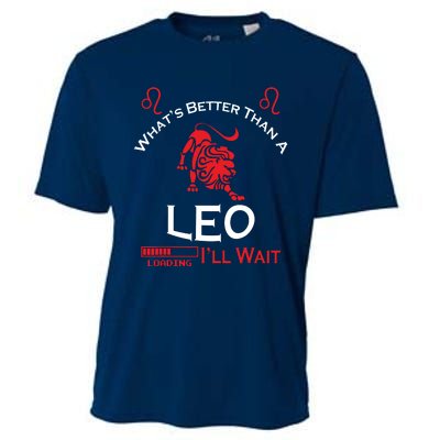 Team Leo Man Or Leo Woman Retro Style Horoscope Birthday Cooling Performance Crew T-Shirt