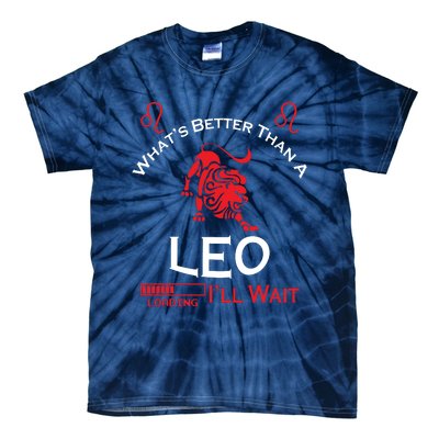 Team Leo Man Or Leo Woman Retro Style Horoscope Birthday Tie-Dye T-Shirt